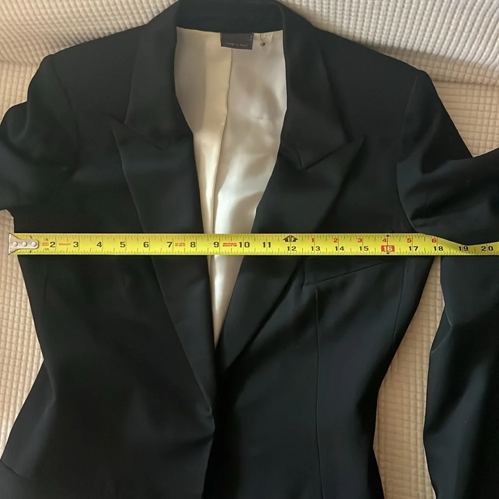 Alexander McQueen black blazer size 40 - Picture 8 of 10